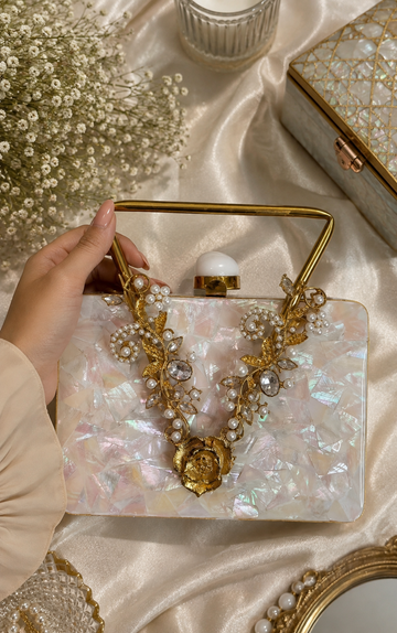 Miss Nora - Mother of Pearl Clutch