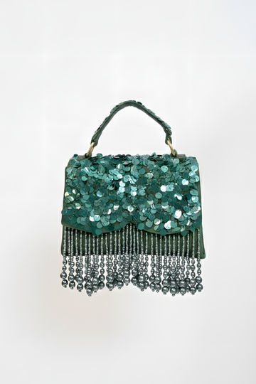 Mehfil Fringe Box Bag
