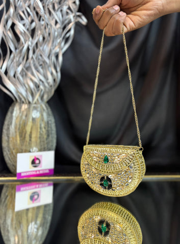 Admirin’- Kundan Mini Clutch