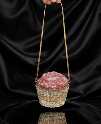 Cupcake Crystal Clutch