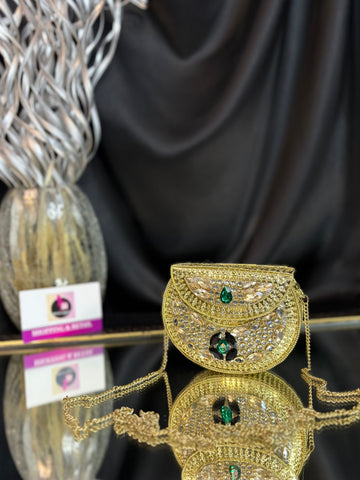 Admirin’- Kundan Mini Clutch