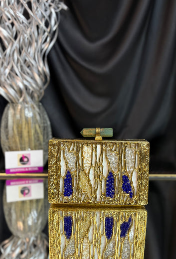 Paris- Mother of Pearl Clutch