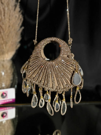 Saanjh Noor Rhinestone Bag