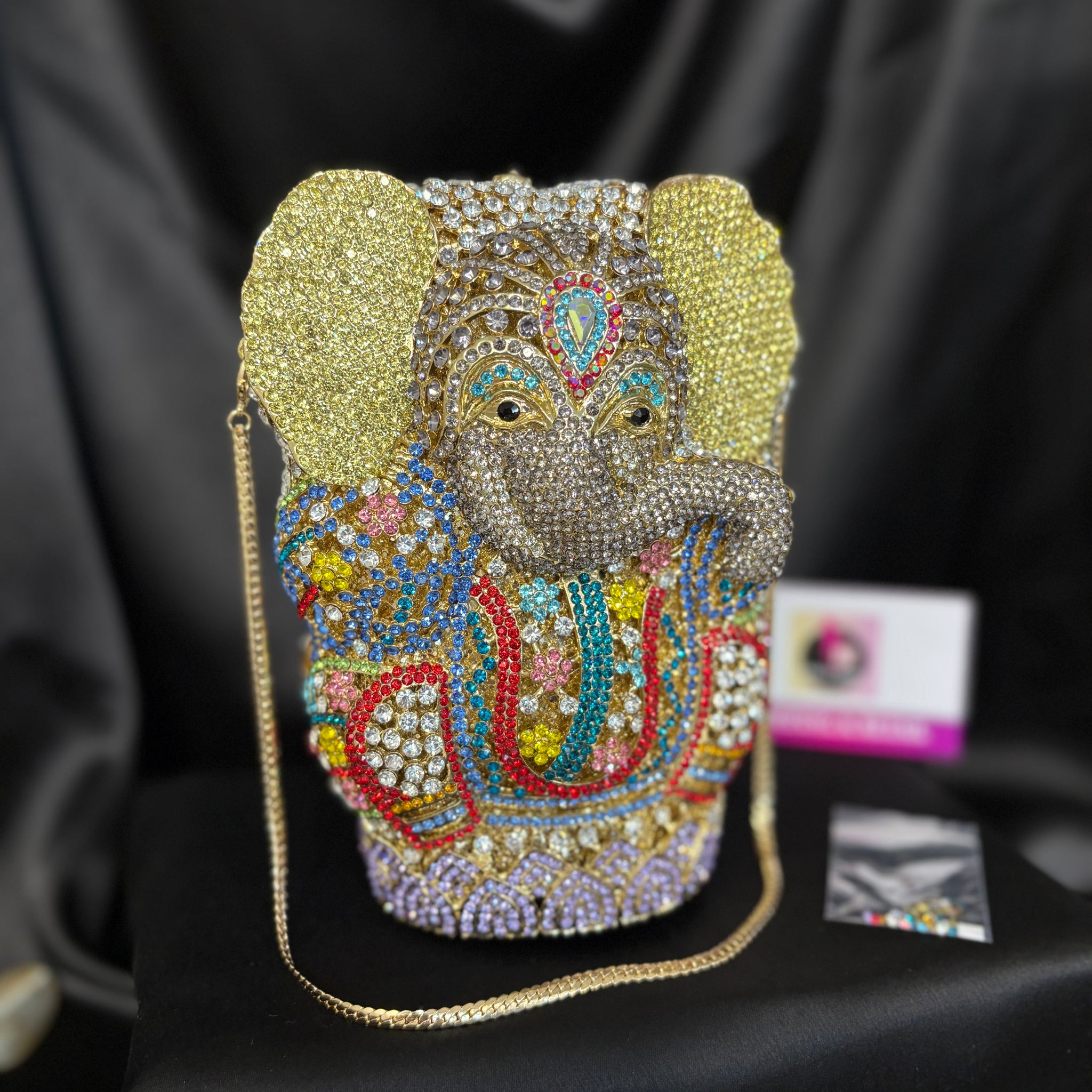 Ganesha Crystal Clutch