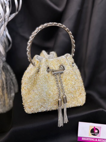 Candy Floss Bucket Potli