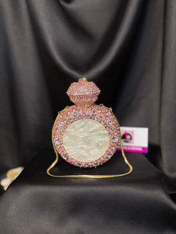 Ring Crystal Clutch