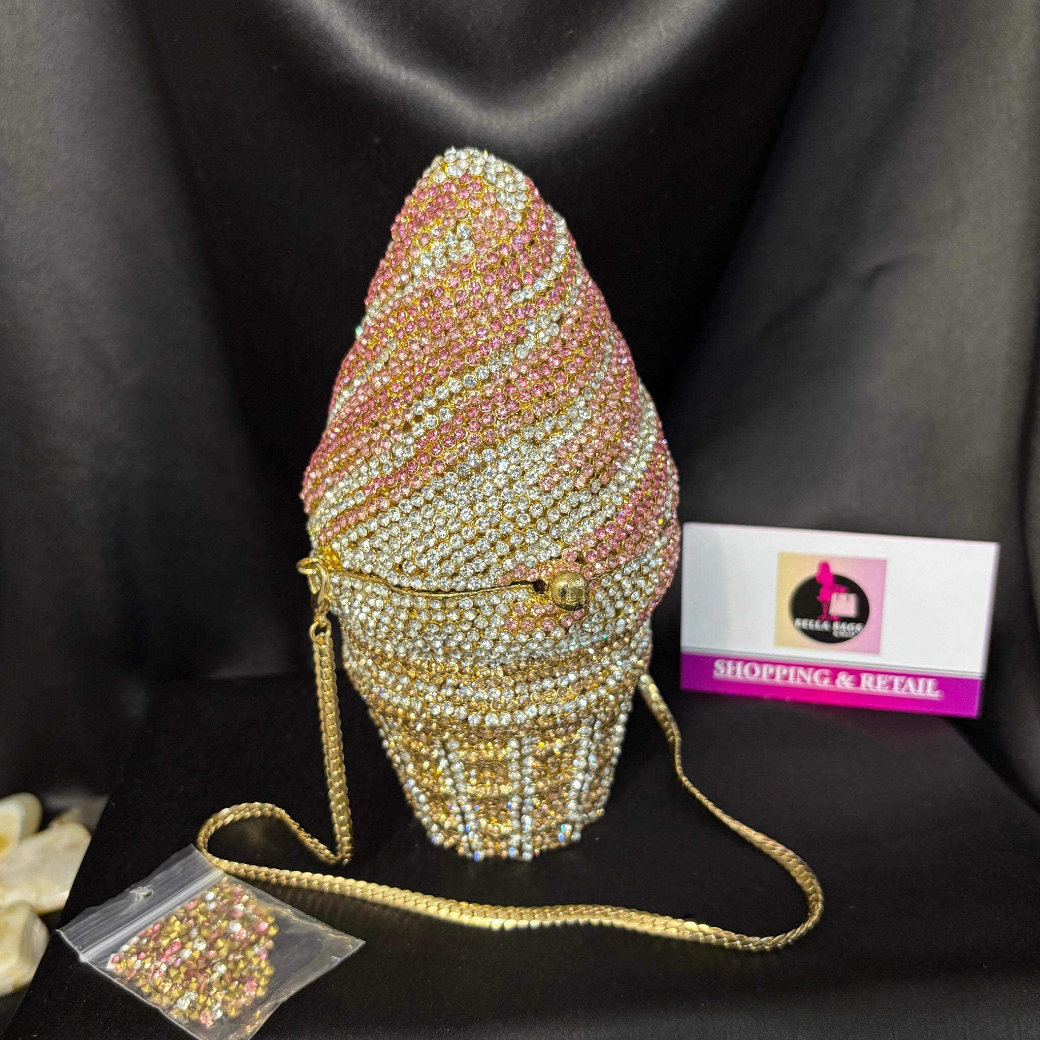 Softy Crystal Clutch