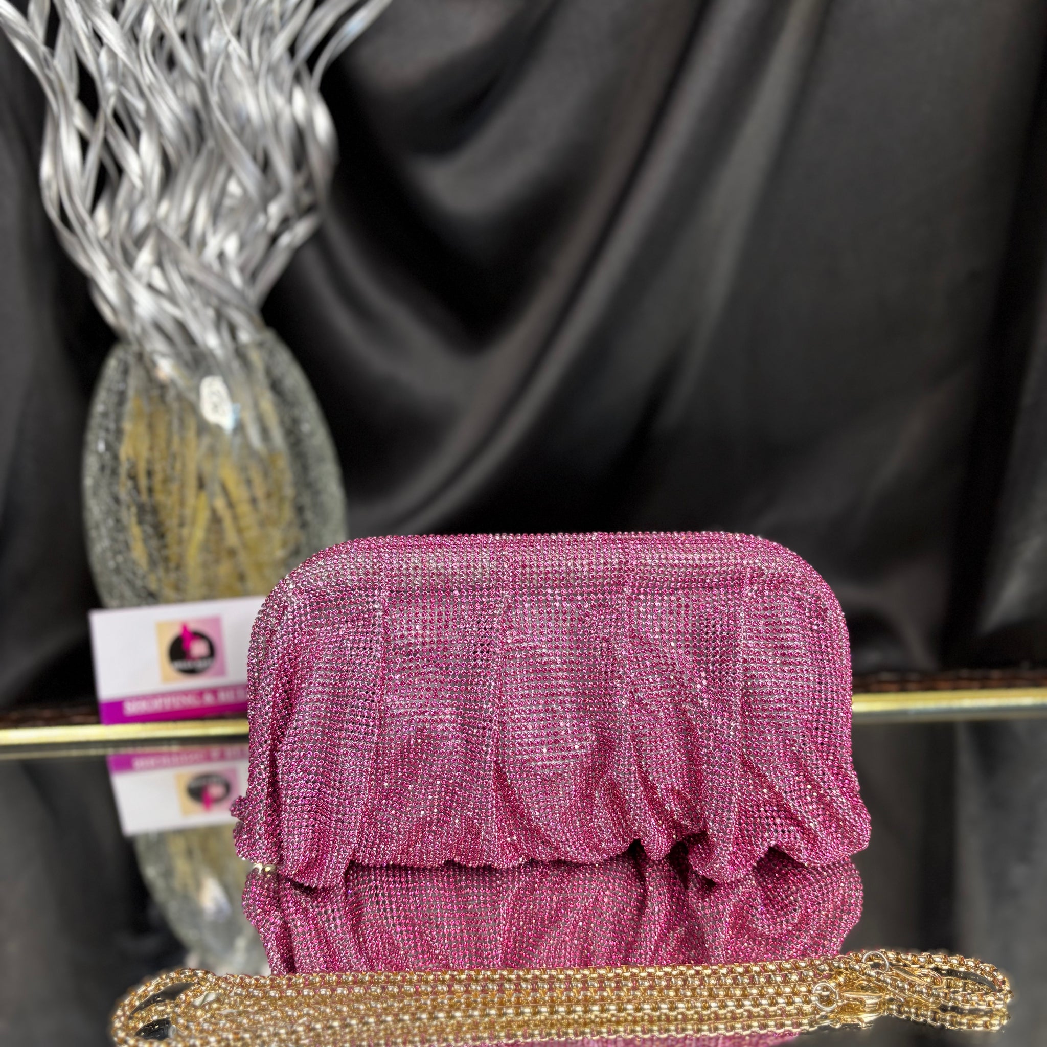 Rhinestone Luxury Clutch