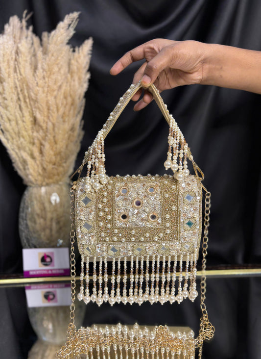 Ranjheya Mirror Flap Bag