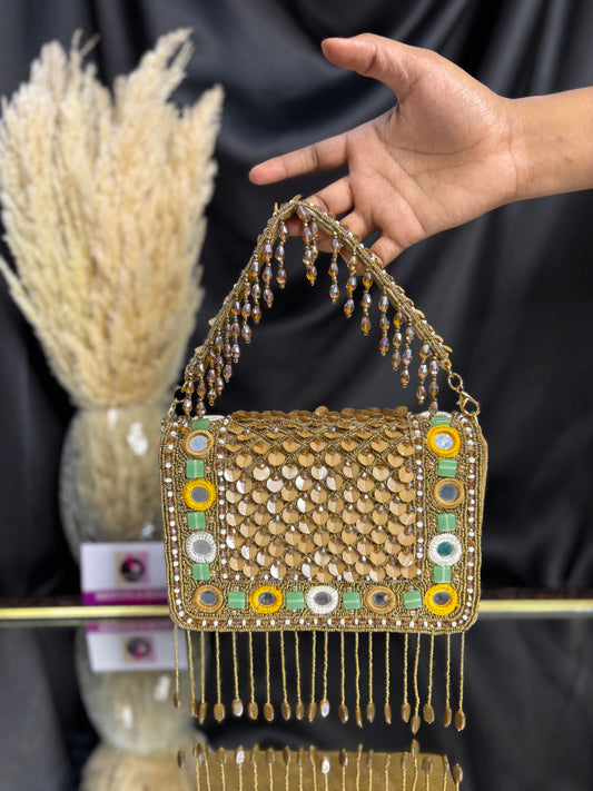 Umrao Multi Mirror Flap Bag
