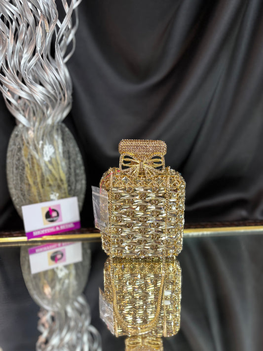 Perfume Crystal Clutch