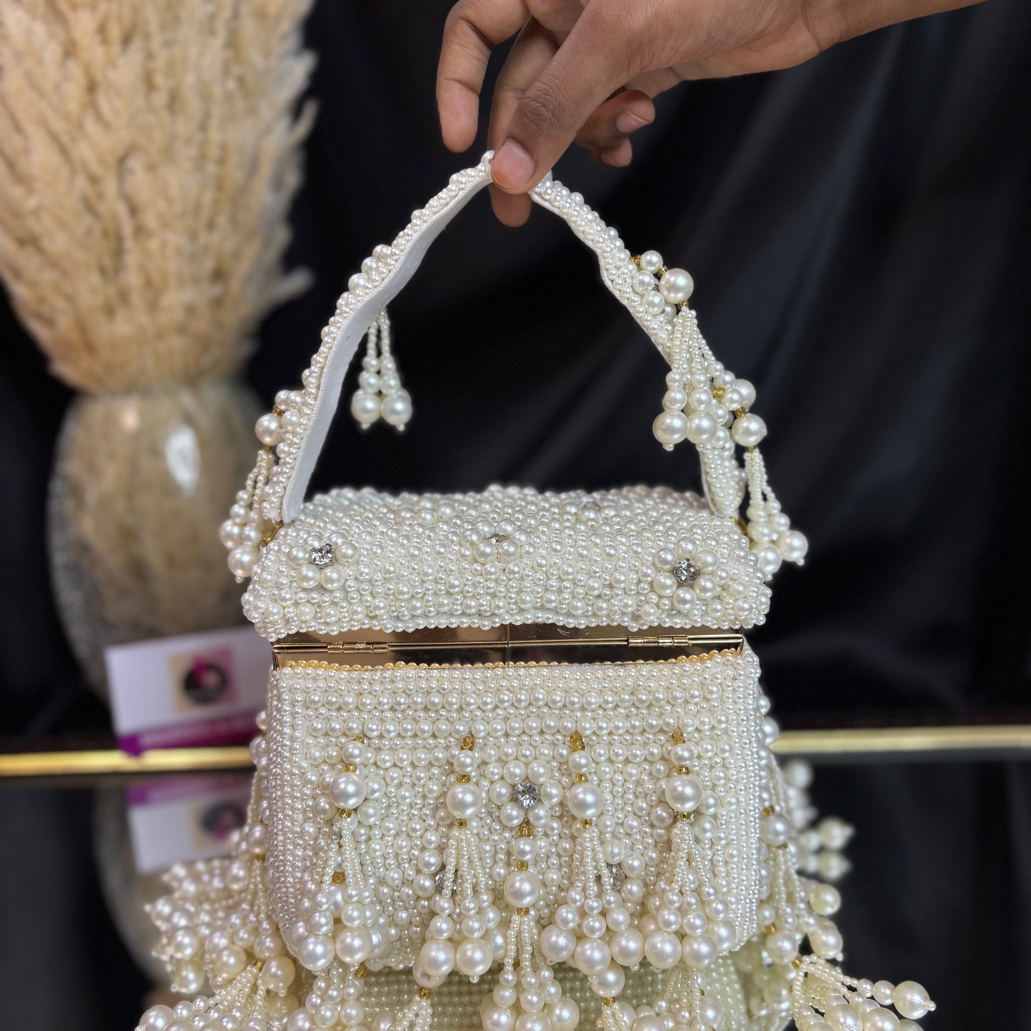 Pearl Box Bag