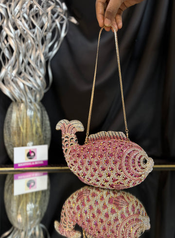 Fish Crystal Clutch