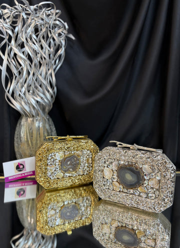 Bahaara- Mother of Pearl Clutch