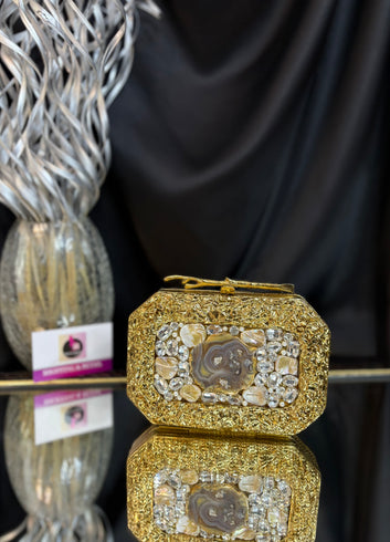 Bahaara- Mother of Pearl Clutch