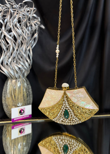 Ayera- Mother of Pearl Clutch