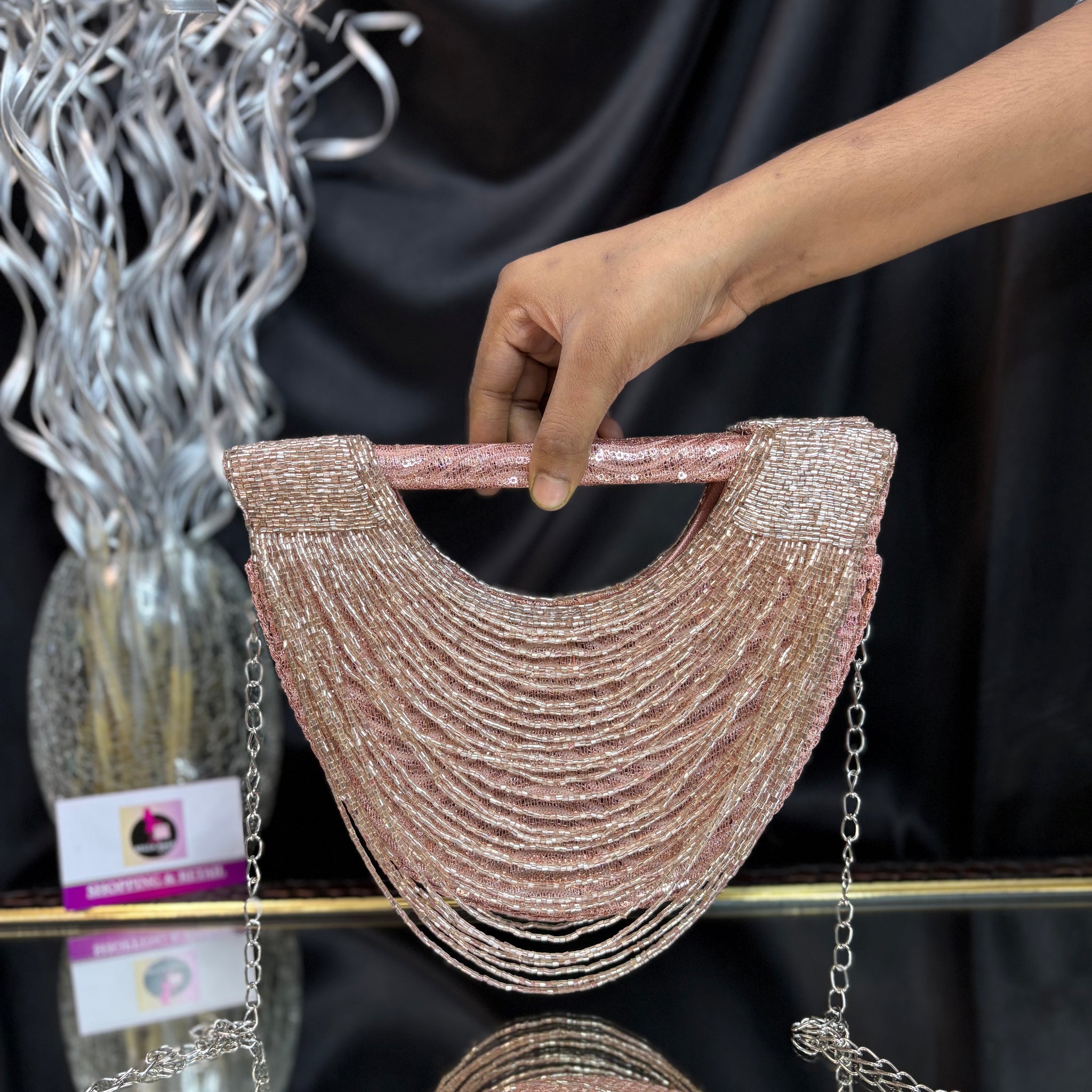 Chloee Tassel Clutch