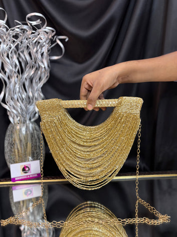 Chloee Tassel Clutch