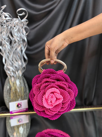 Rose Crochet Bag