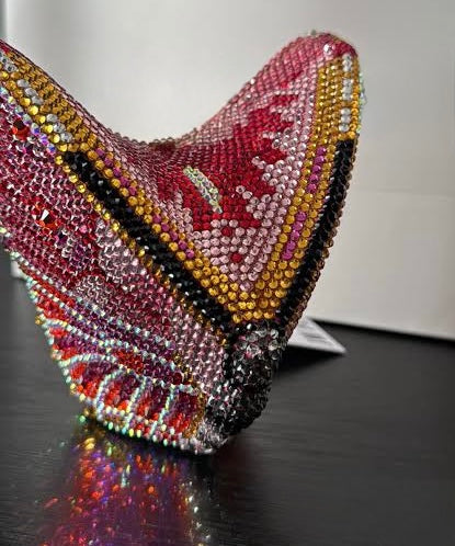 Premium Butterfly Crystal Clutch by Bella Bags By Shimul