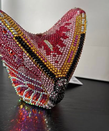 Premium Butterfly Crystal Clutch by Bella Bags By Shimul