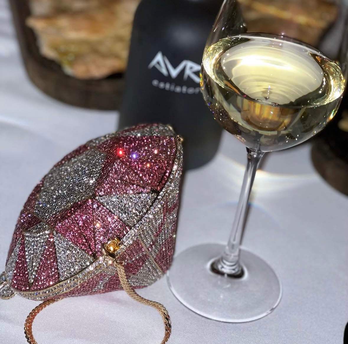 Diamond Crystal Clutch by Bella Bags By Shimul