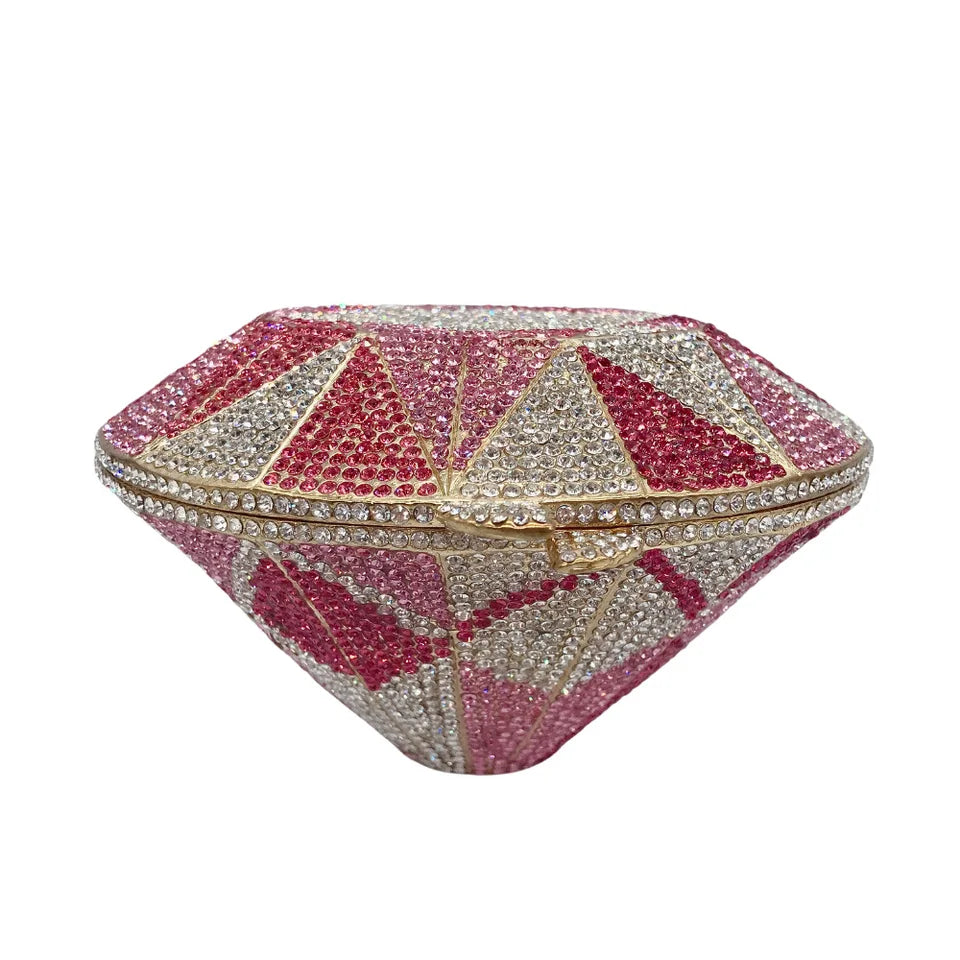 Diamond Crystal Clutch - detail view 5