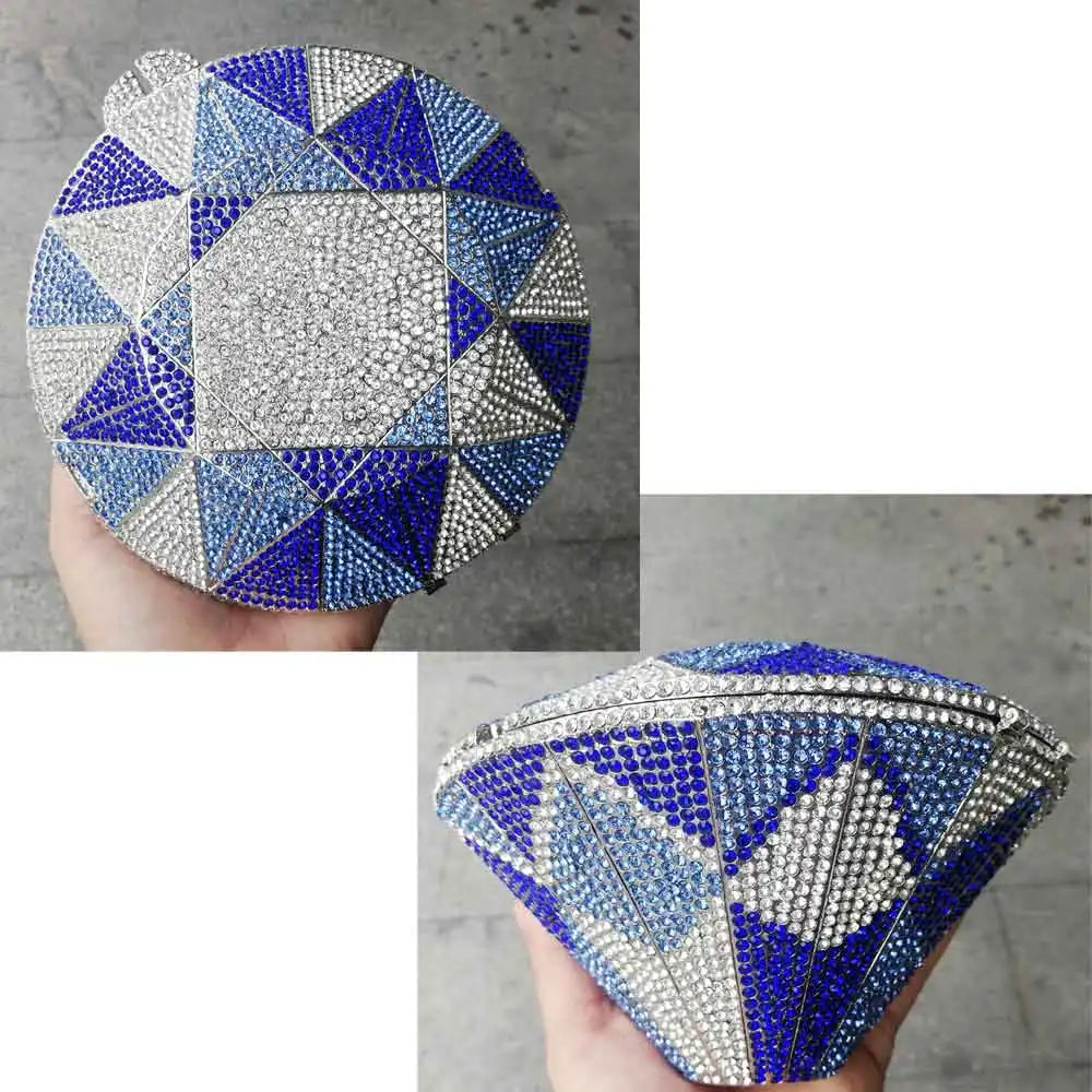 Diamond Crystal Clutch - detail view 4