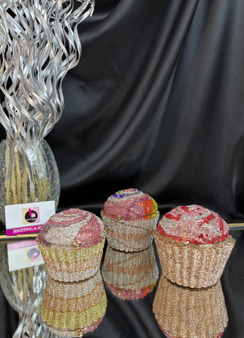 Cupcake Crystal Clutch