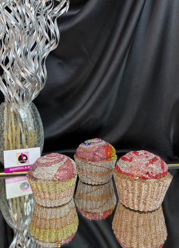 Cupcake Crystal Clutch