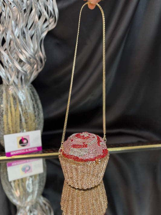 Cupcake Crystal Clutch