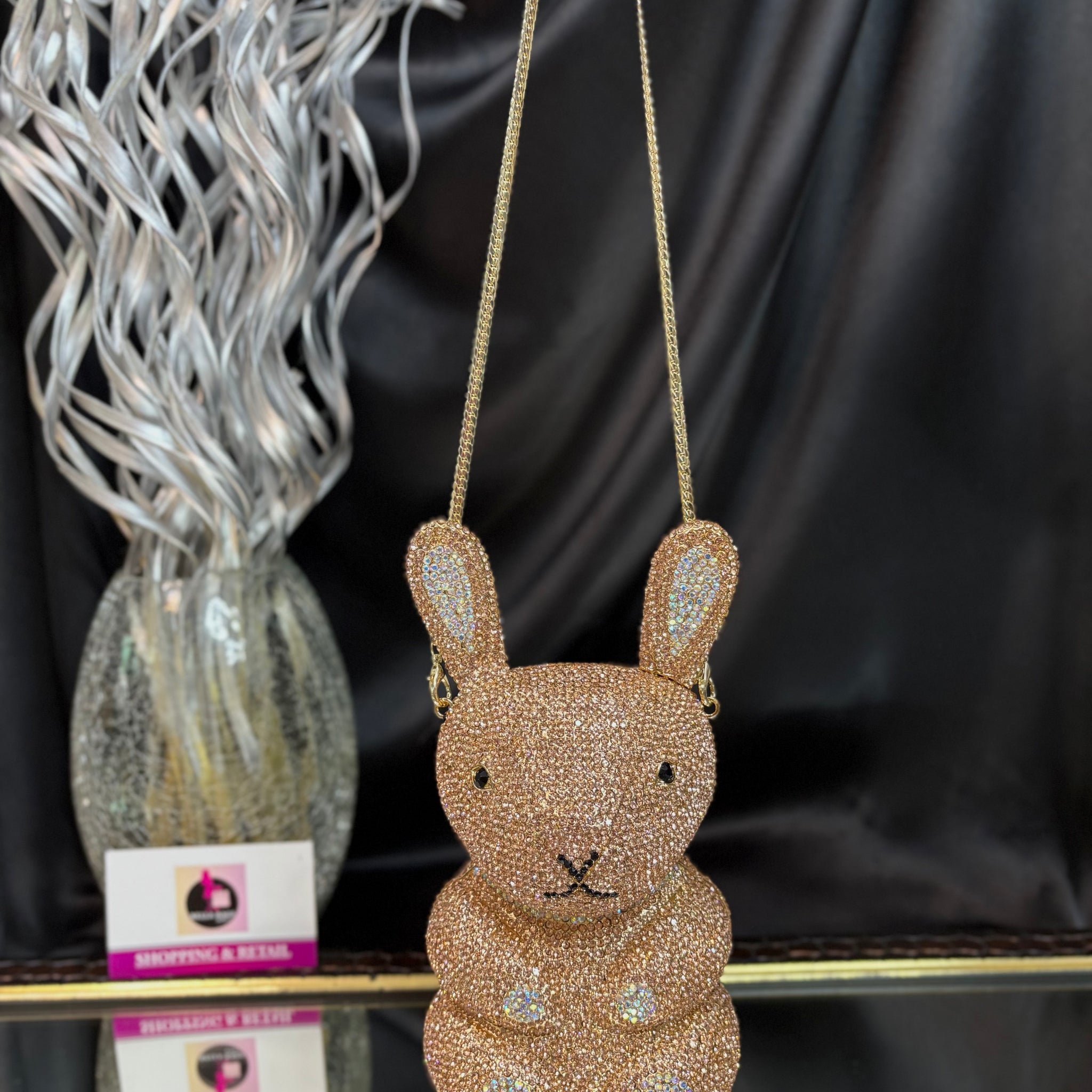 Bunny Crystal Clutch