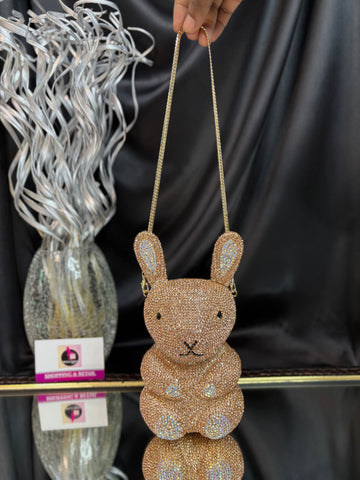 Bunny Crystal Clutch