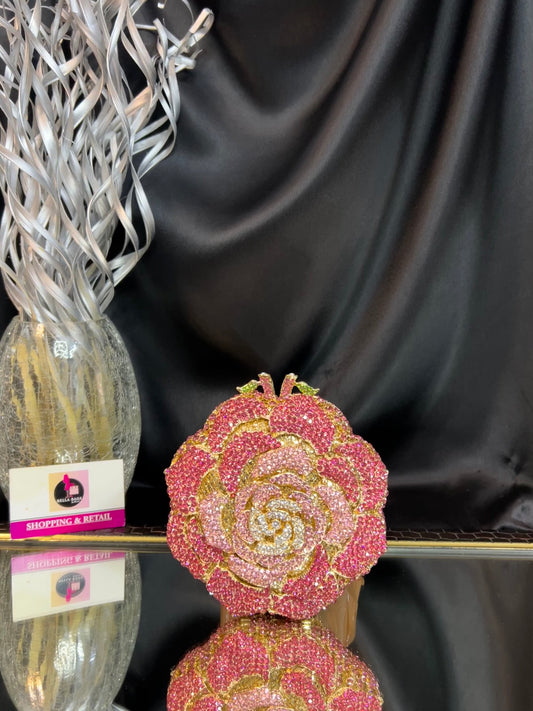Flower Radiance Crystal Clutch